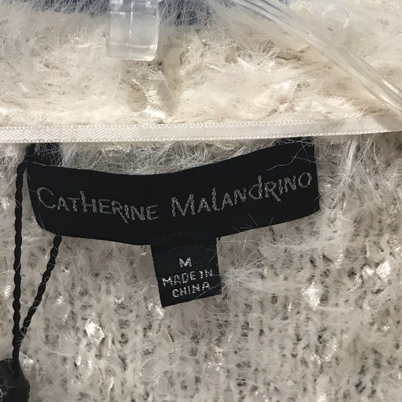 Catherine Malandrino ribbon& eyelash knit cardigan - Picture 7 of 16